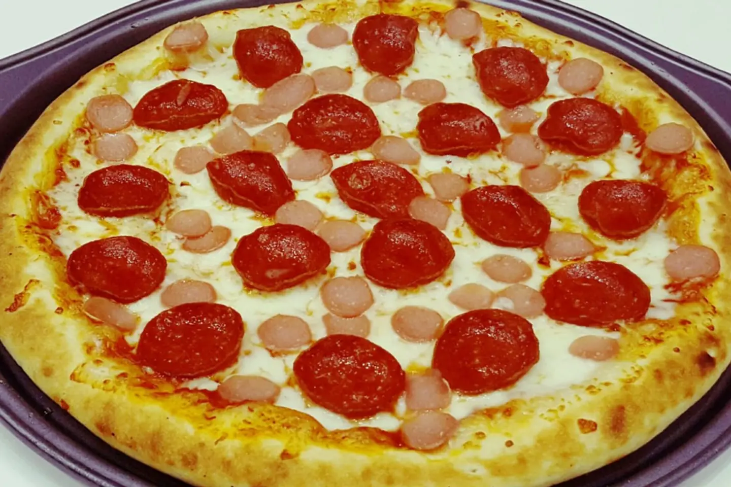 Large Pepperoni With Sausage Pizza