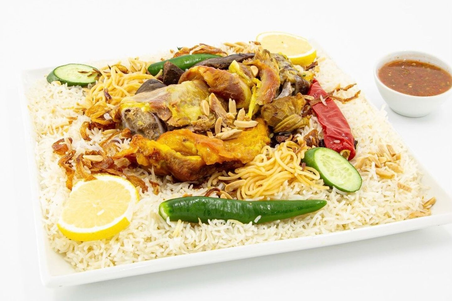 Labbani Goat Meat Mandi With Rice