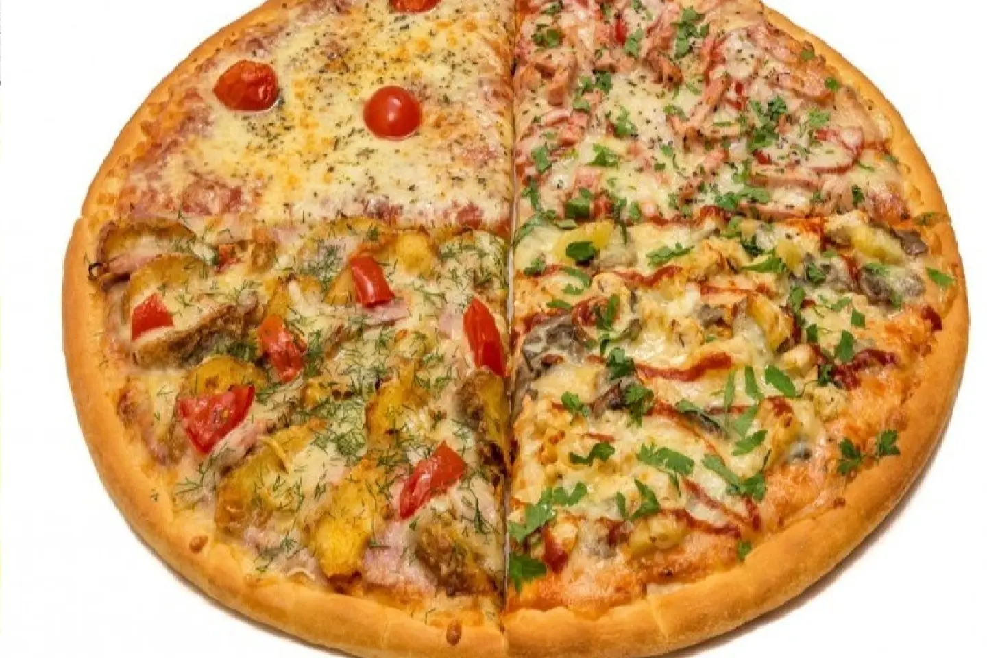 بيتزا الفصول الاربعه