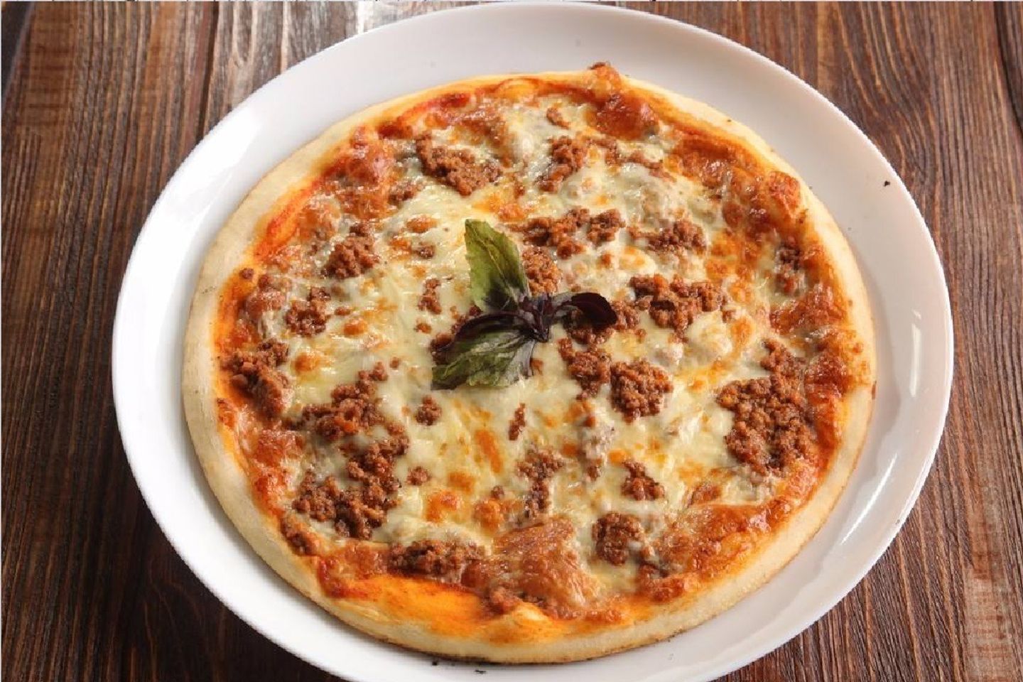 Ground Beef Pizza