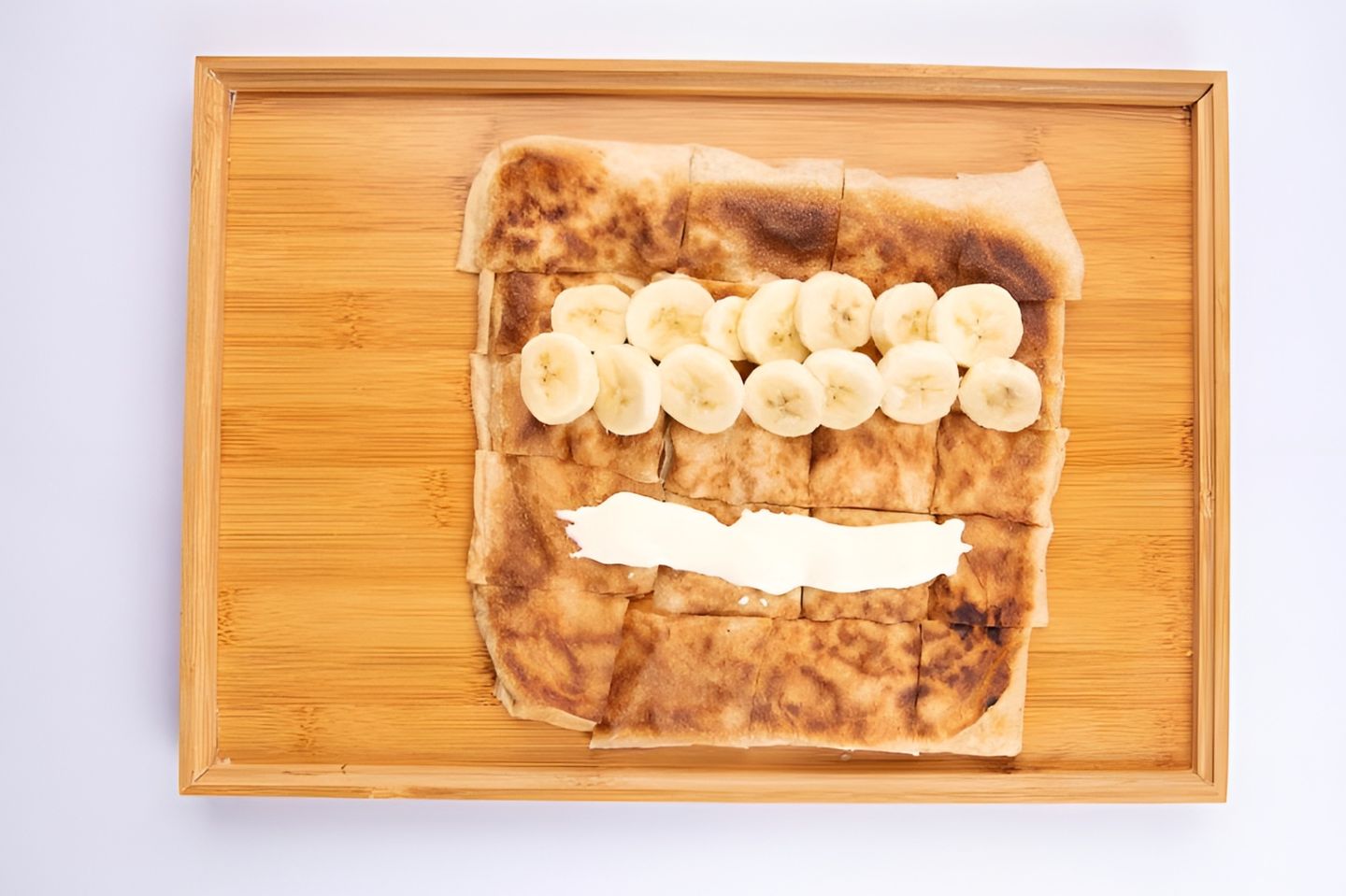 مطبق حلو بالقشطة والموز