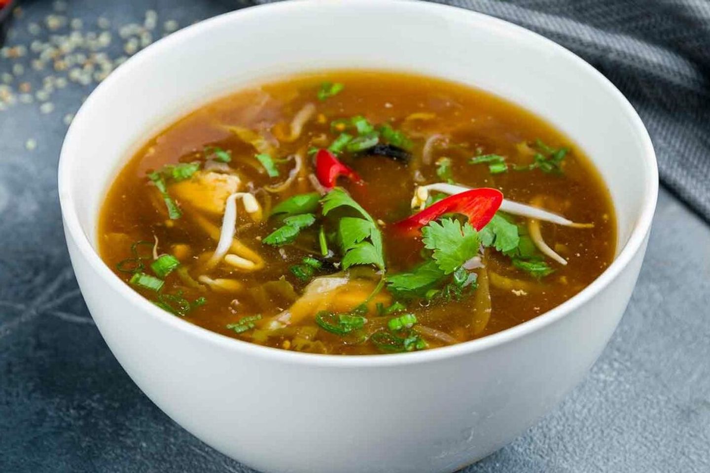 Hot And Sour Soup Veg