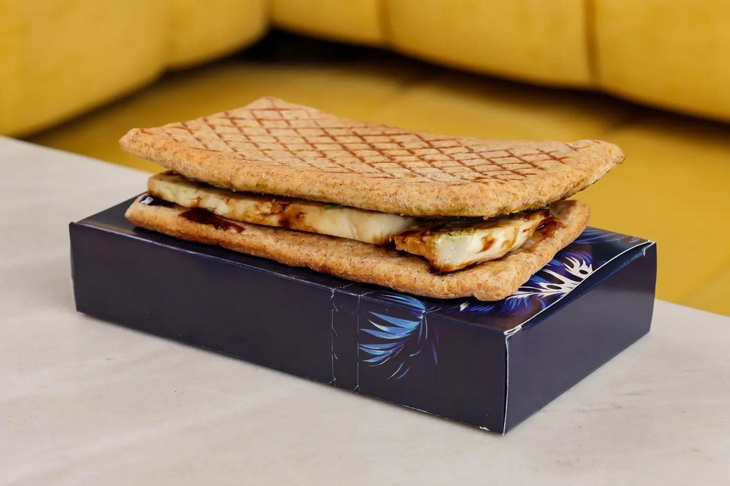 Haloumi With Balsamic Sandwich