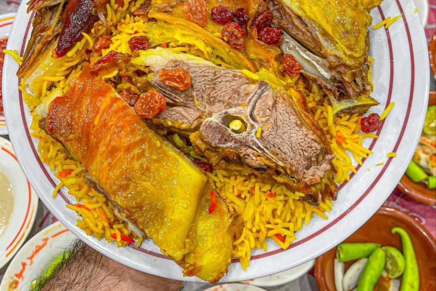Meat Mandi With Rice Mandi