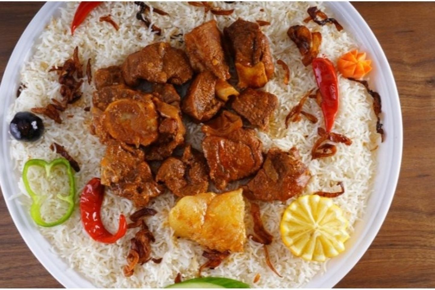 Meat Roasted Shabi Rice