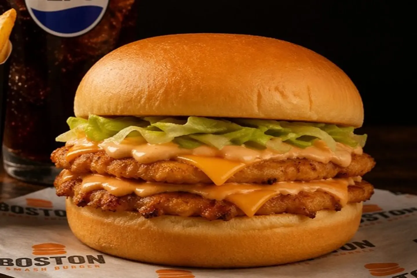 نور براتا دبل دجاج برجر