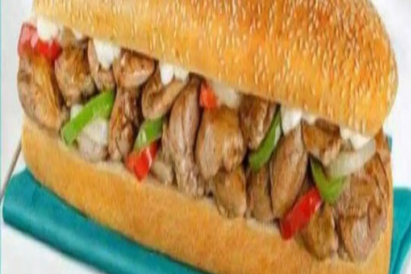 Chicken Cake Sandwich Fajita