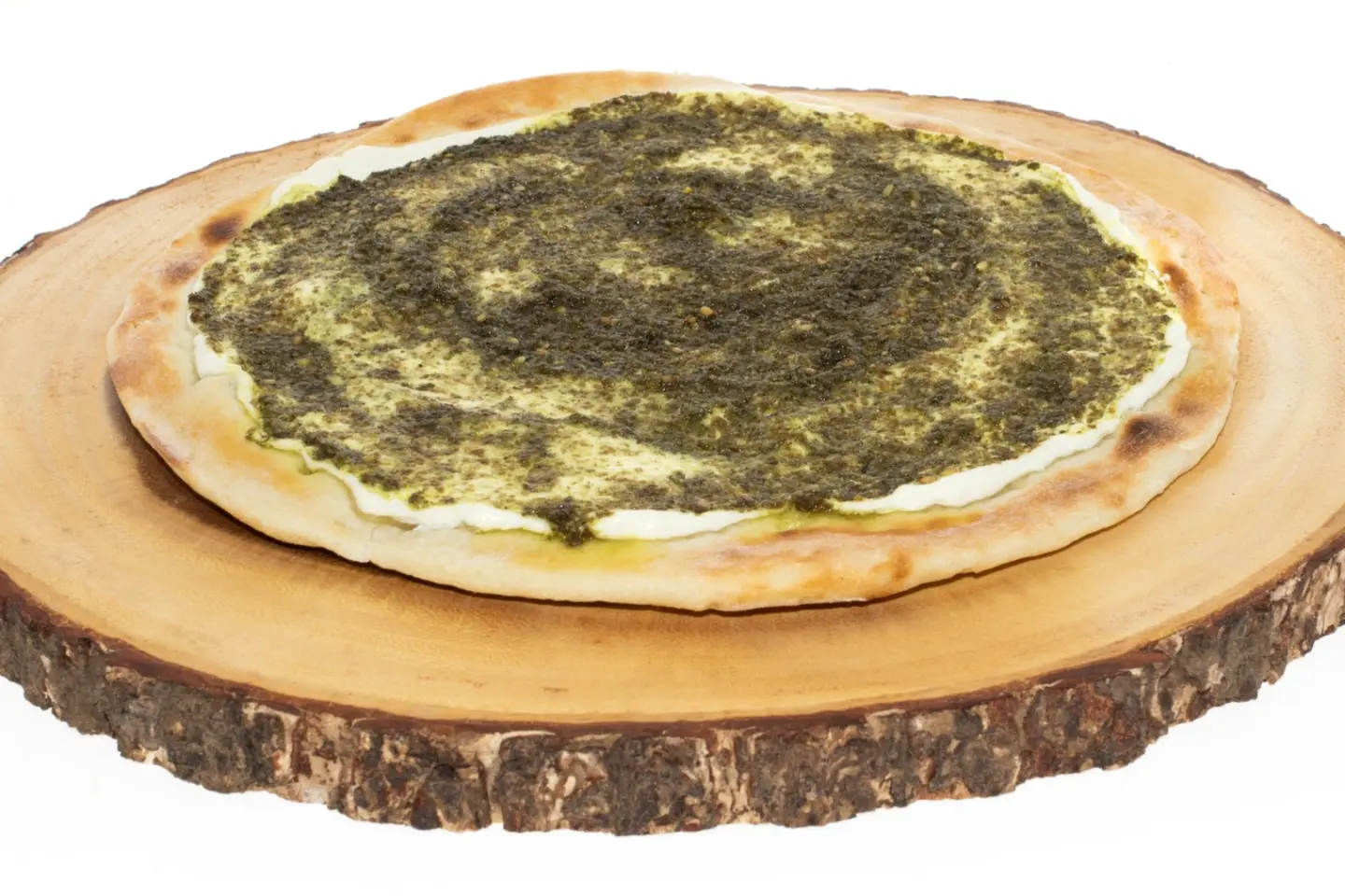 فطيرة لبنة وزعتر