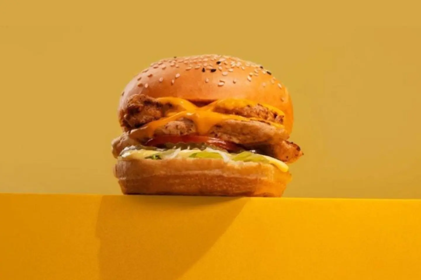 Chicken Burger Double