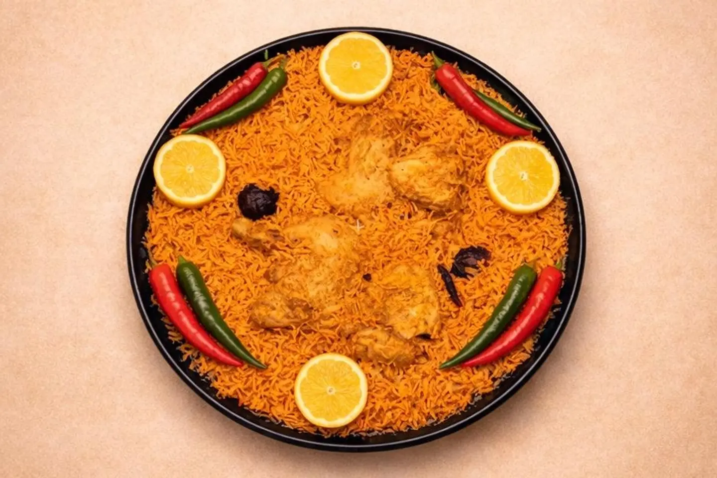 دجاج مضغوط سبايسي حبه كامله