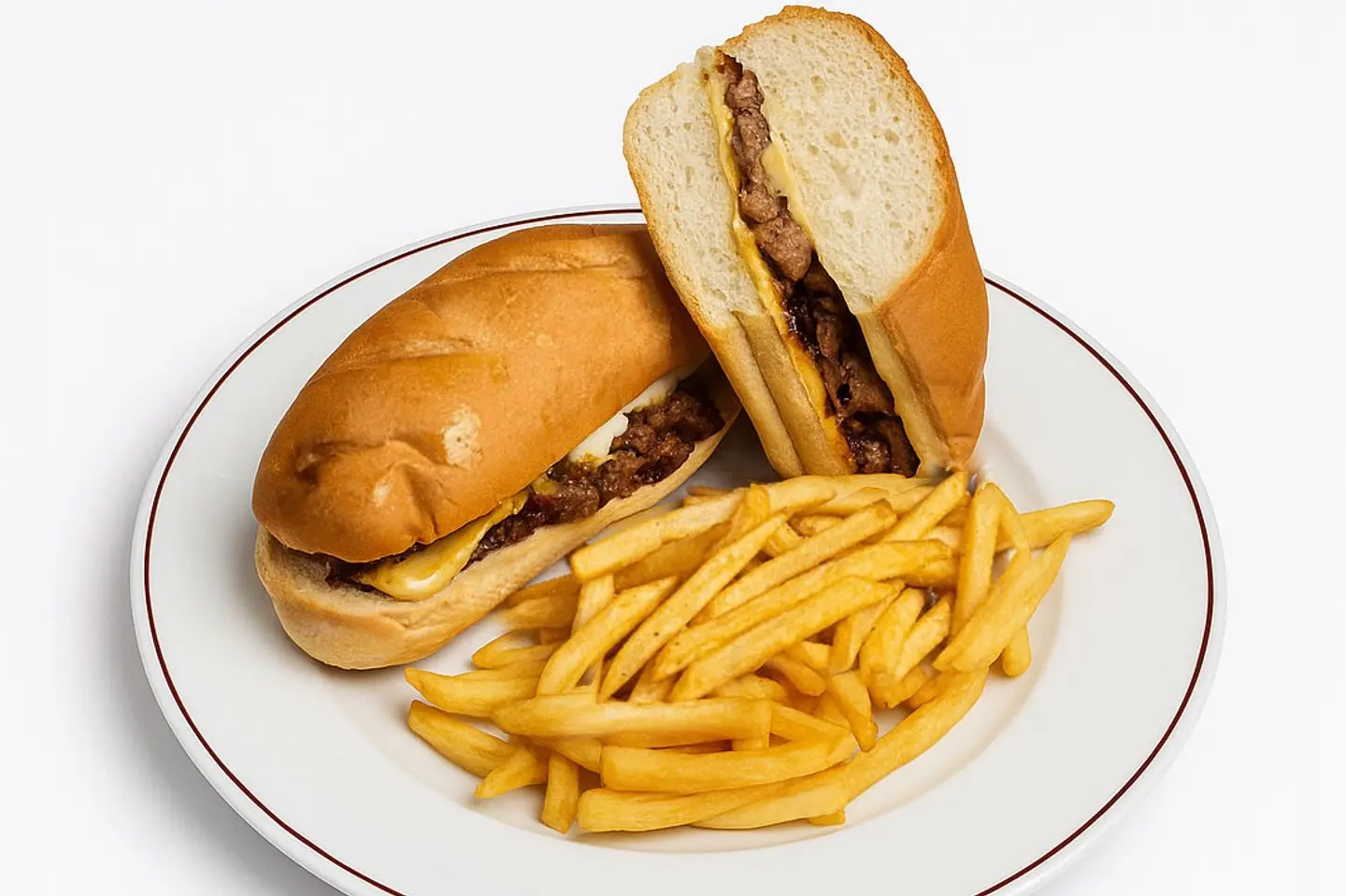 كومبو لو انتريكوت الباغيت - لحم