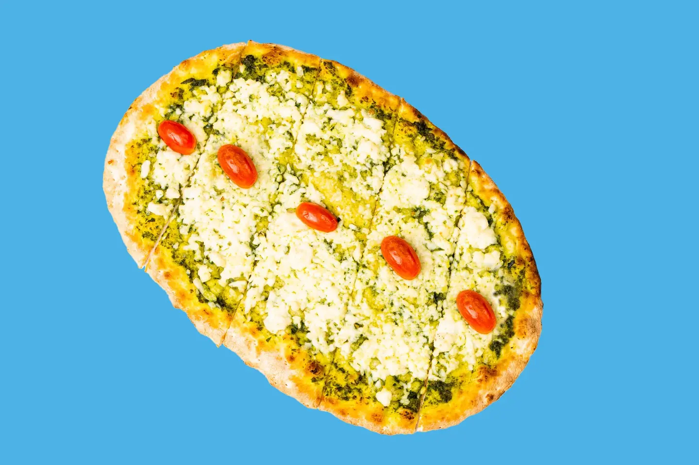 Pesto Halloumi