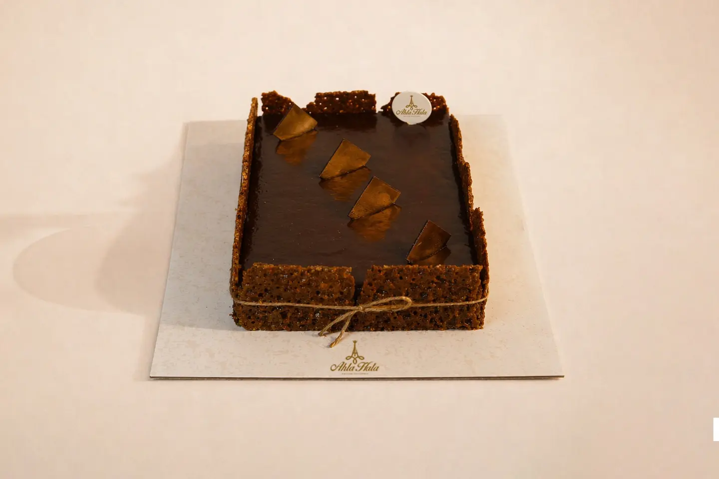 Large Pistachio And Nutella Cake