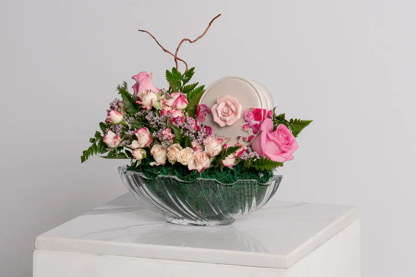 كريستال بستاني الوردي