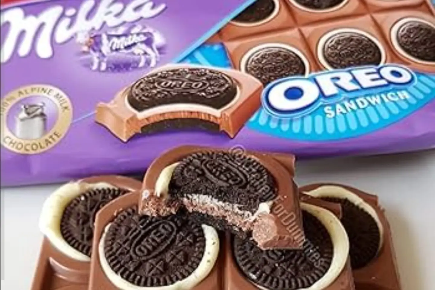 ميلكا اوريو سندوتش