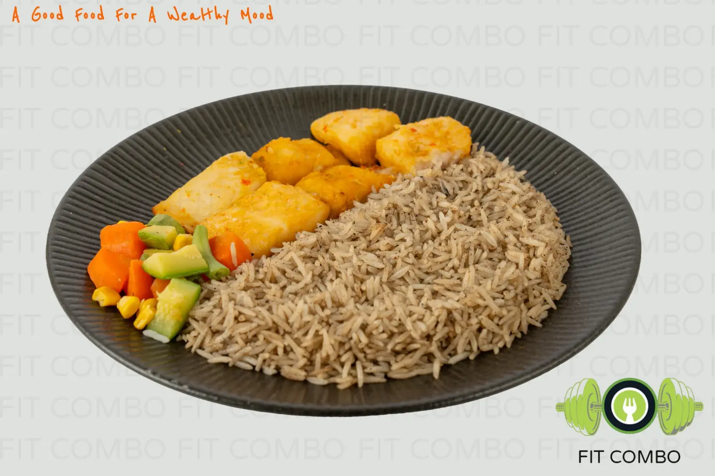 Grilled White Fish - White Rice