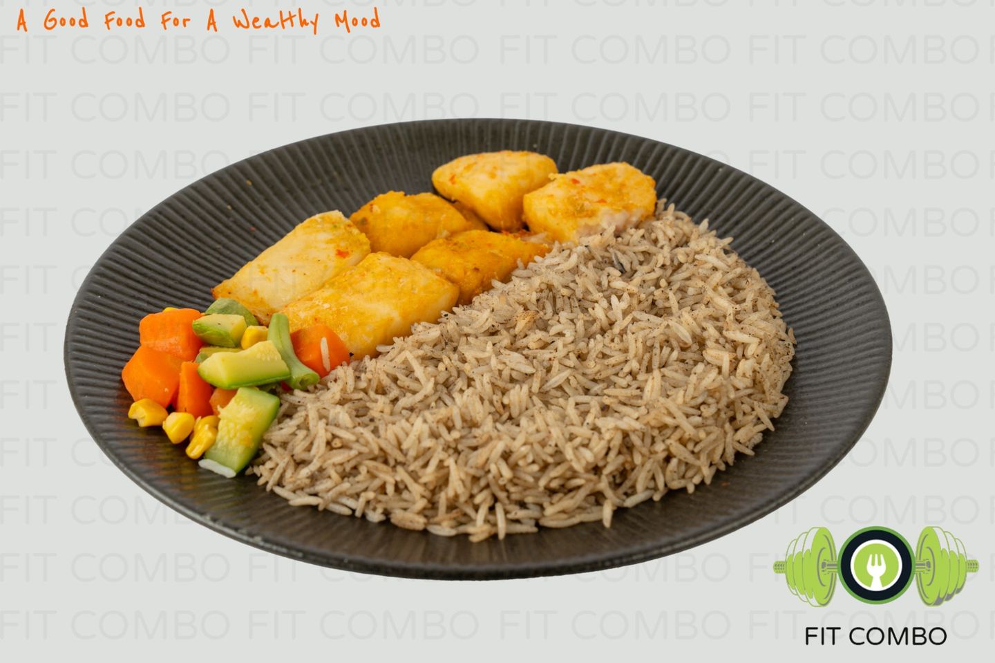 Grilled White Fish - White Rice