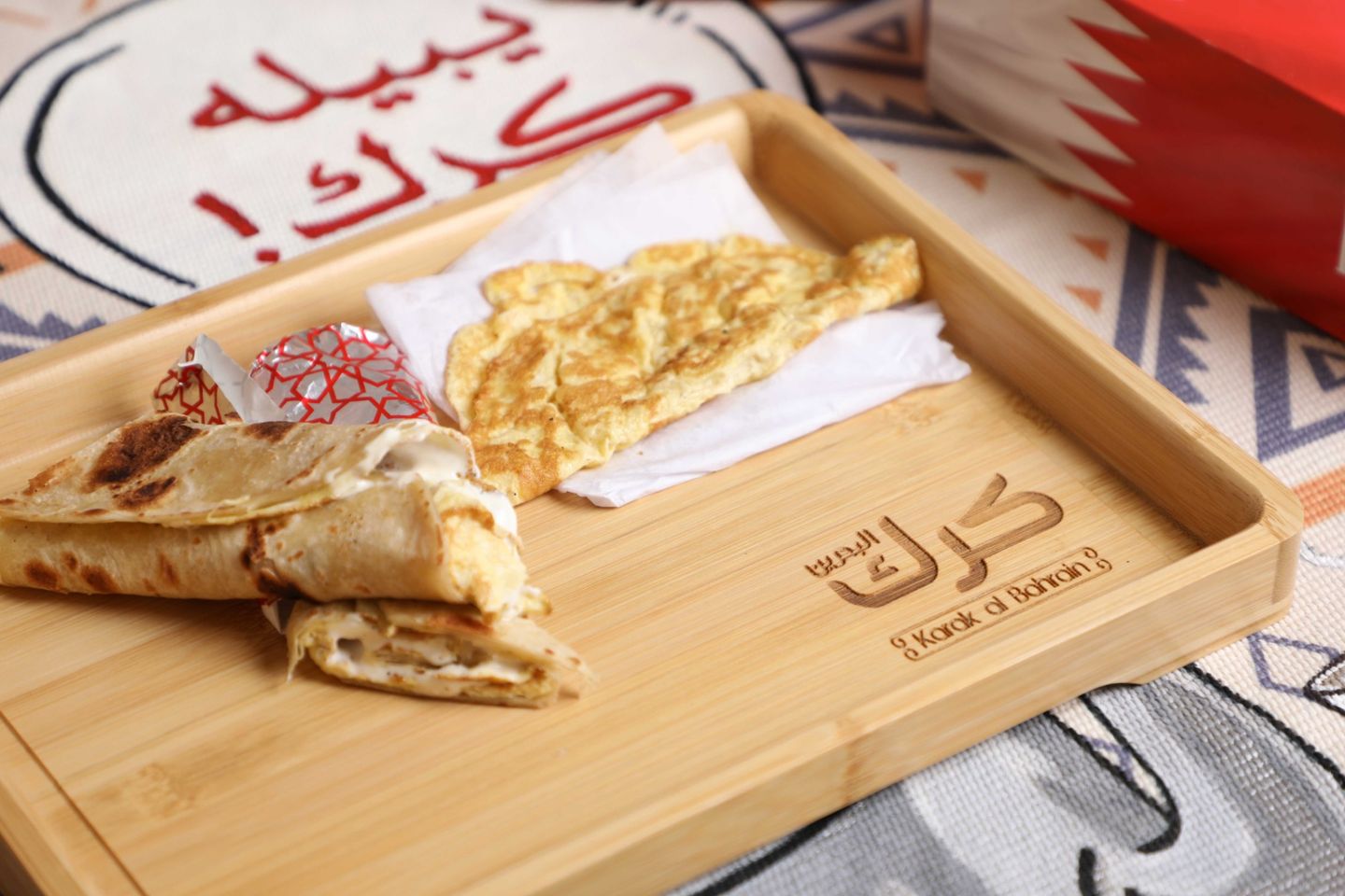 Fried Egg Chapati