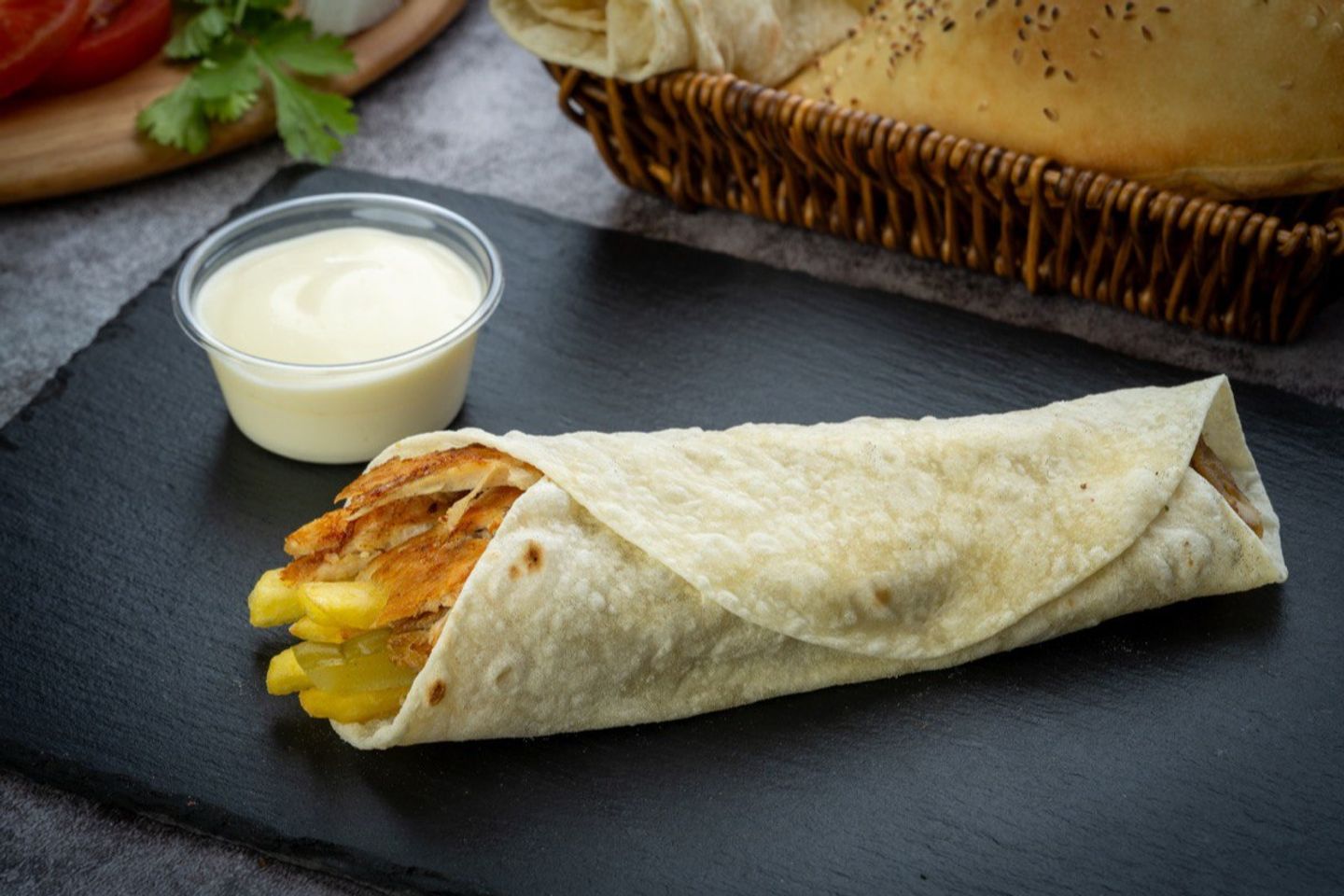 شاورما دجاج صغير