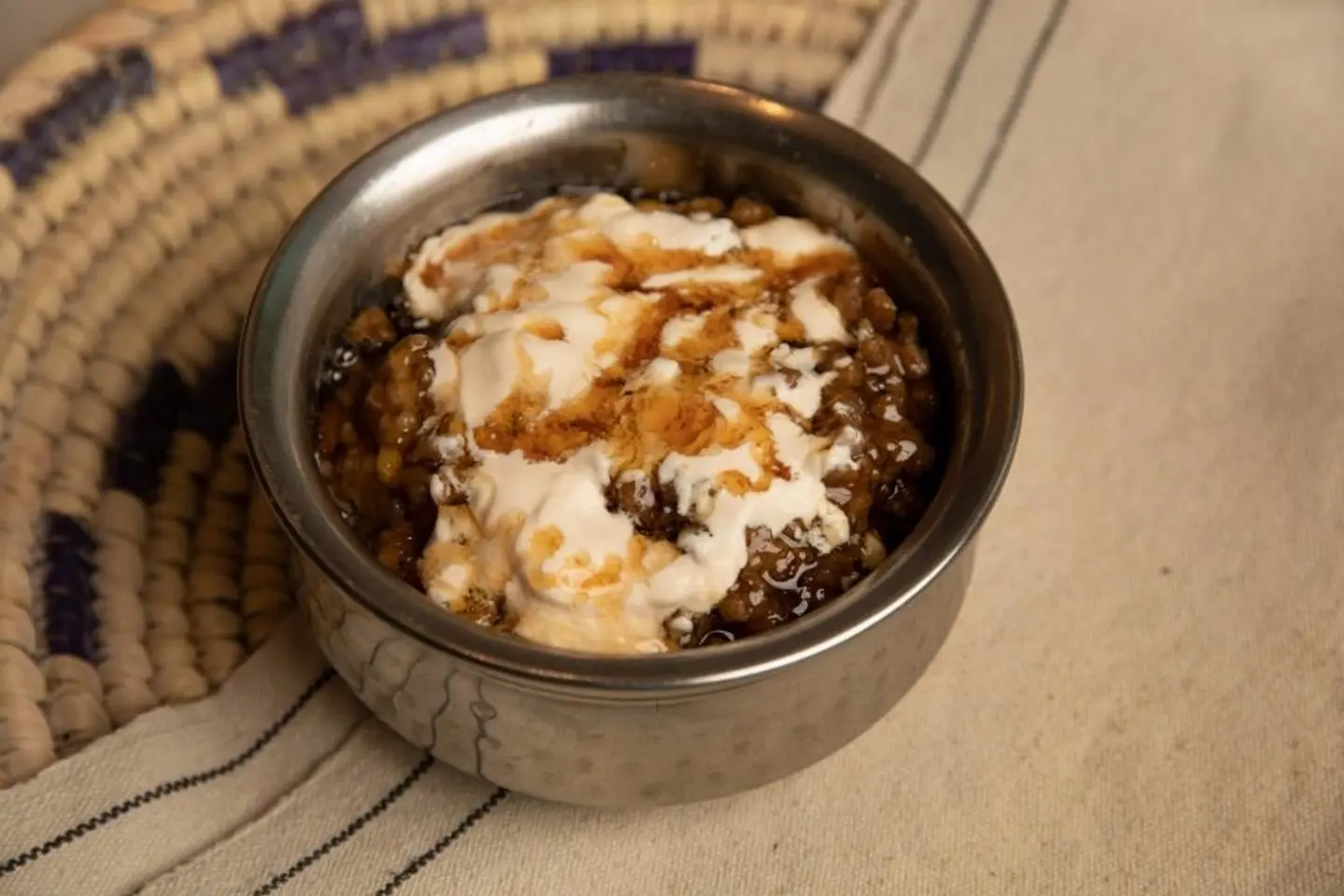 معصوب قشطة عسل وسمن