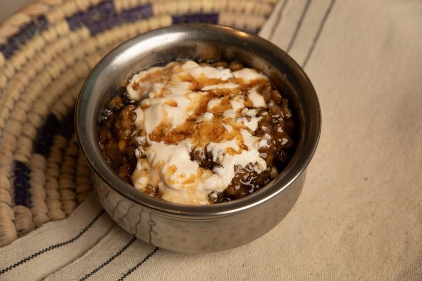 معصوب قشطة عسل وسمن