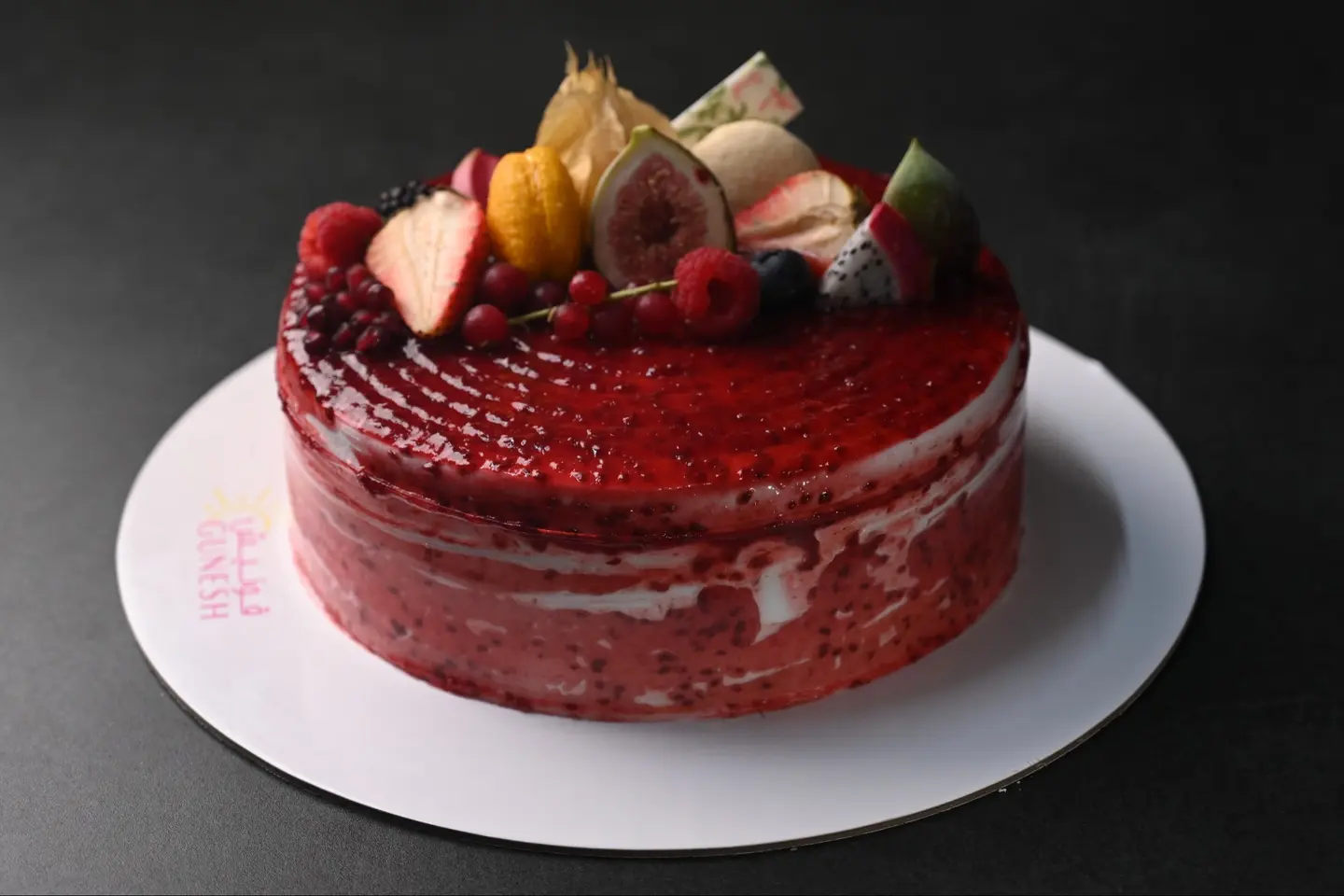 قونيش كيك فانيلا توت