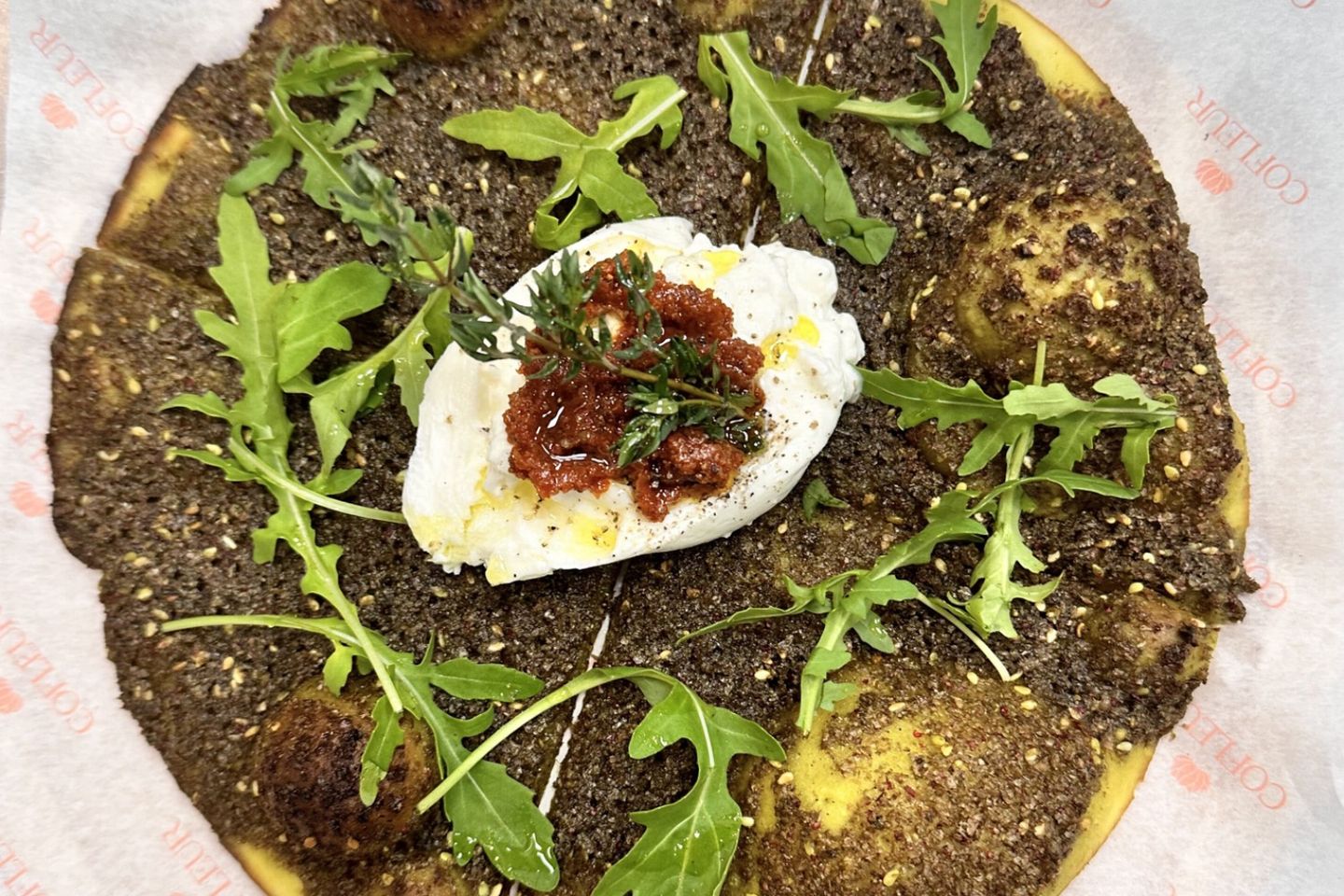 Thyme With Burrata Cheese