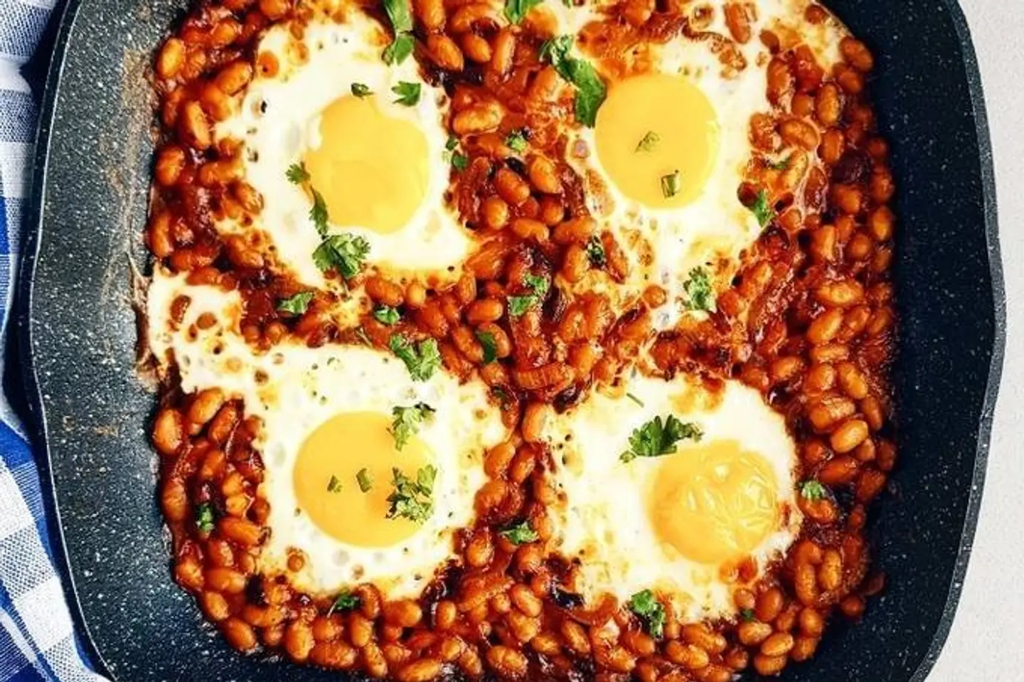 Beans With Egg