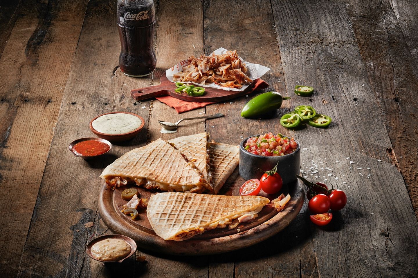 Doner Quesadilla