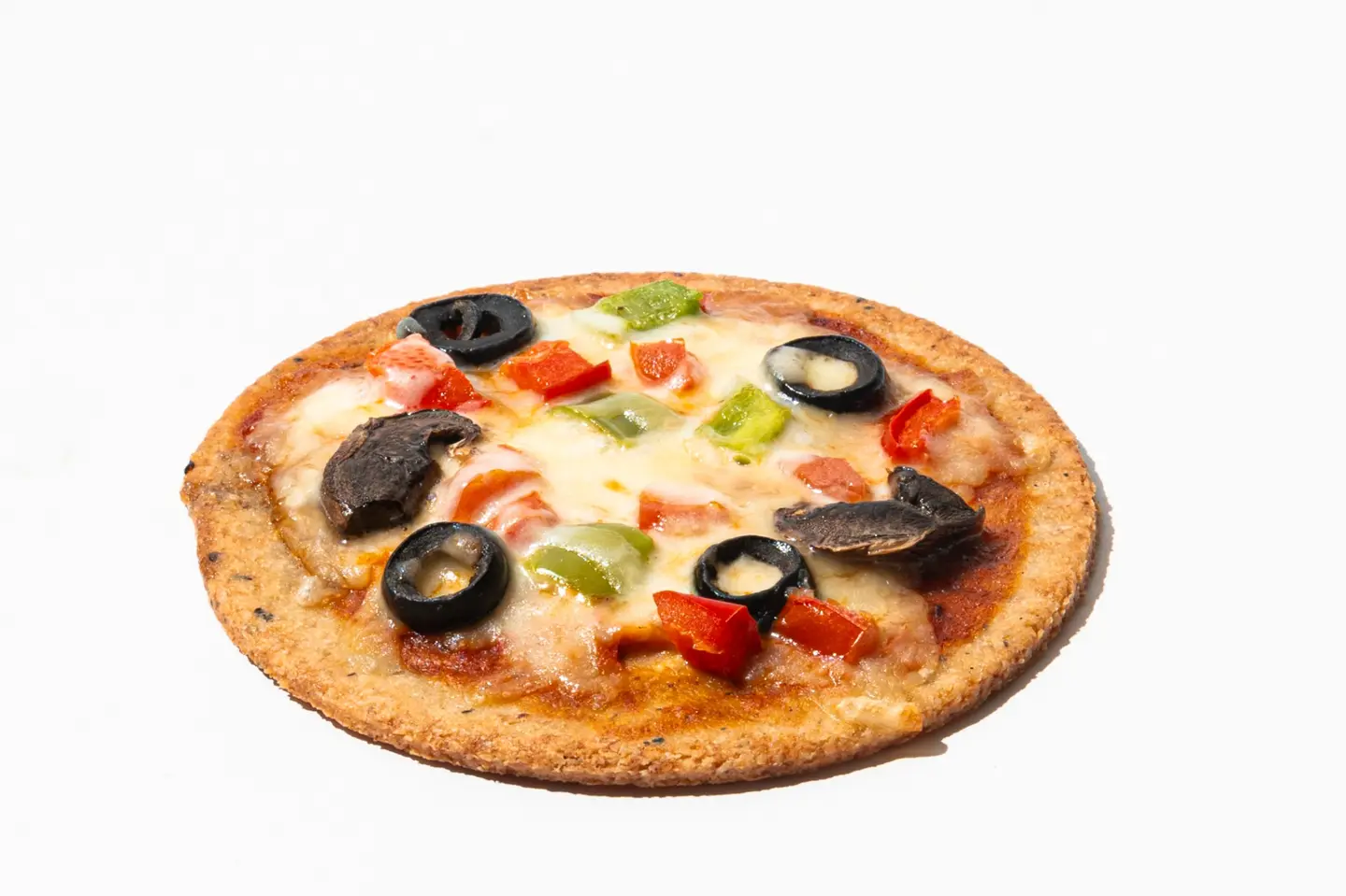 Mini Keto Vegetable Pizza
