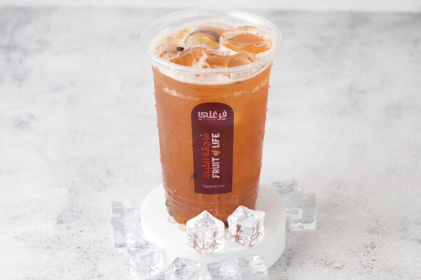 Passion Fruit Iced Tea