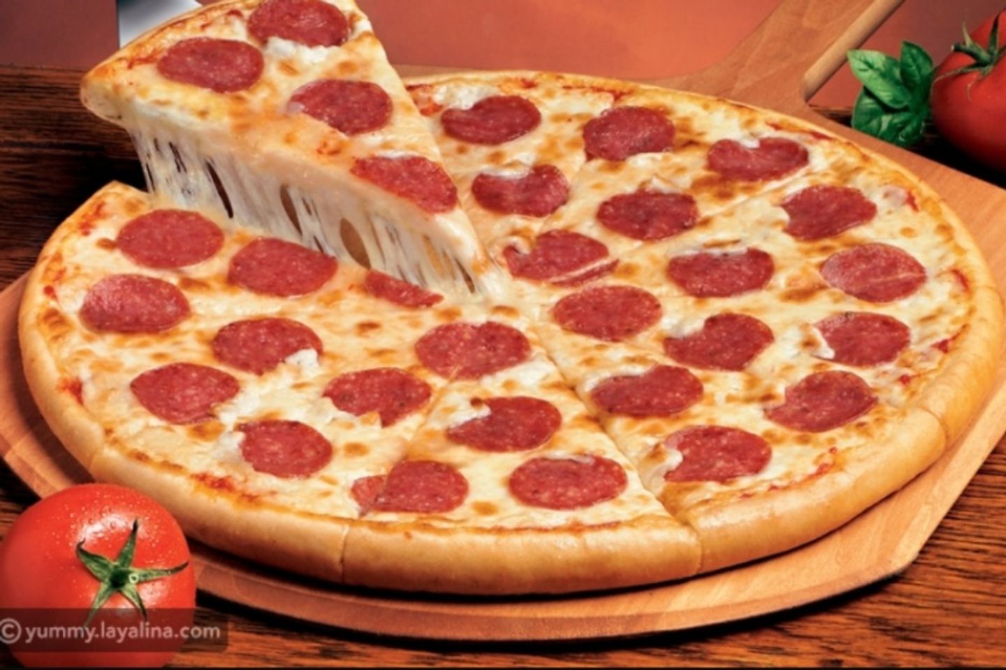 Pepperoni Pizza With Cream Cheese