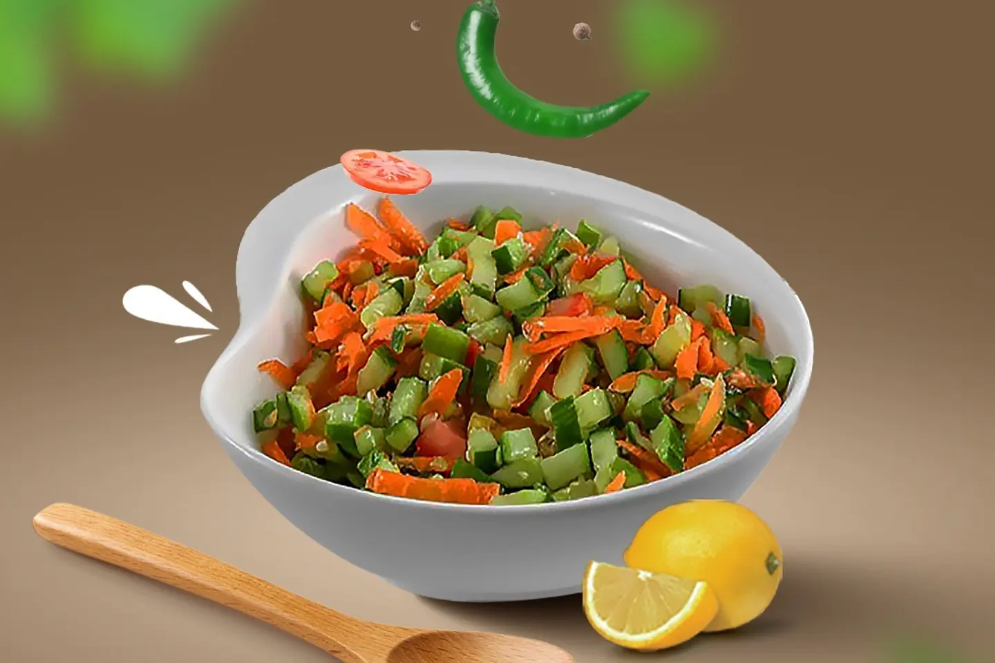 سلطة خضراء