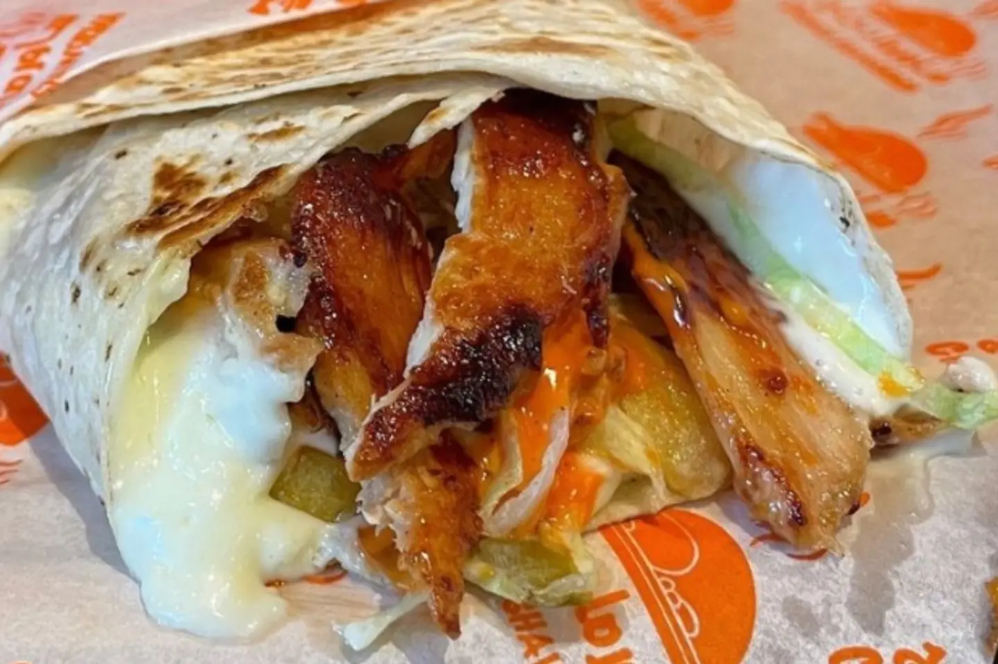 Chicken Saj Shawarma
