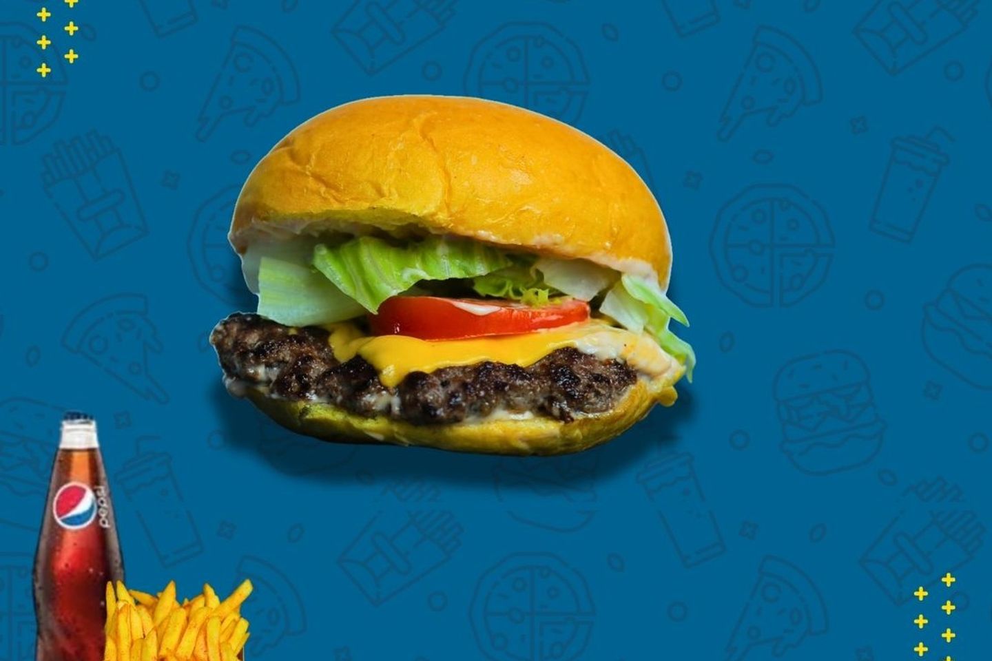 Classic Angus Beef Burger Meal