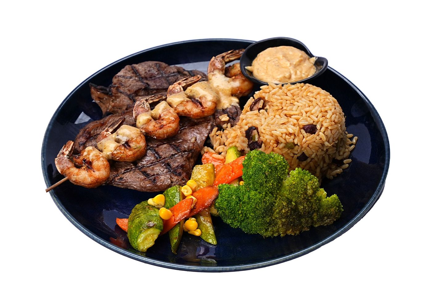 Strip Steak N Shrimps