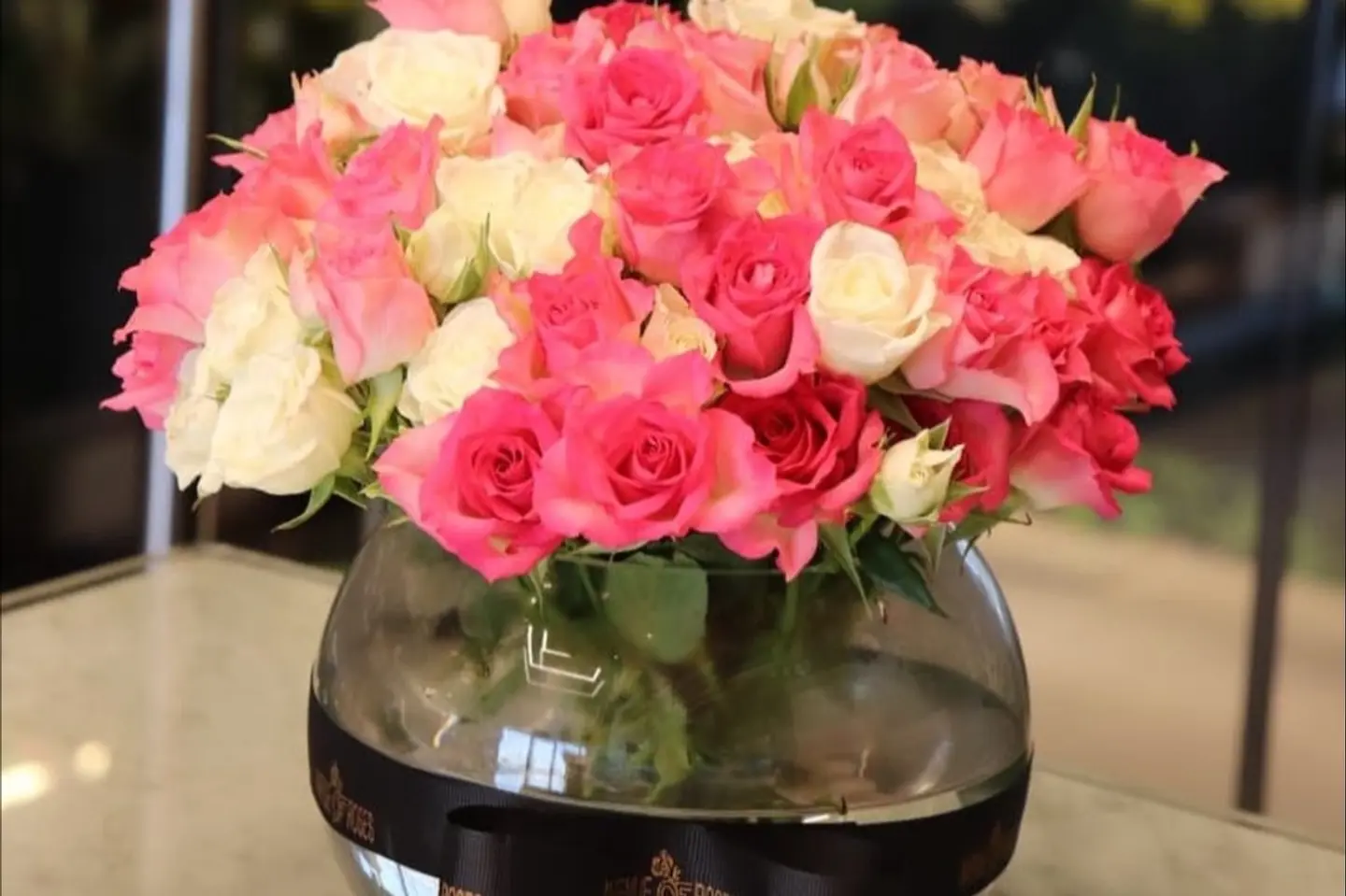 A Vase Of Flowers Beauty Of The Moon