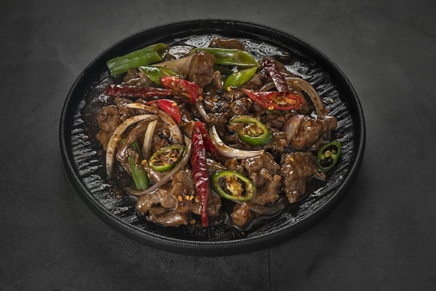Chili Meat With Onion