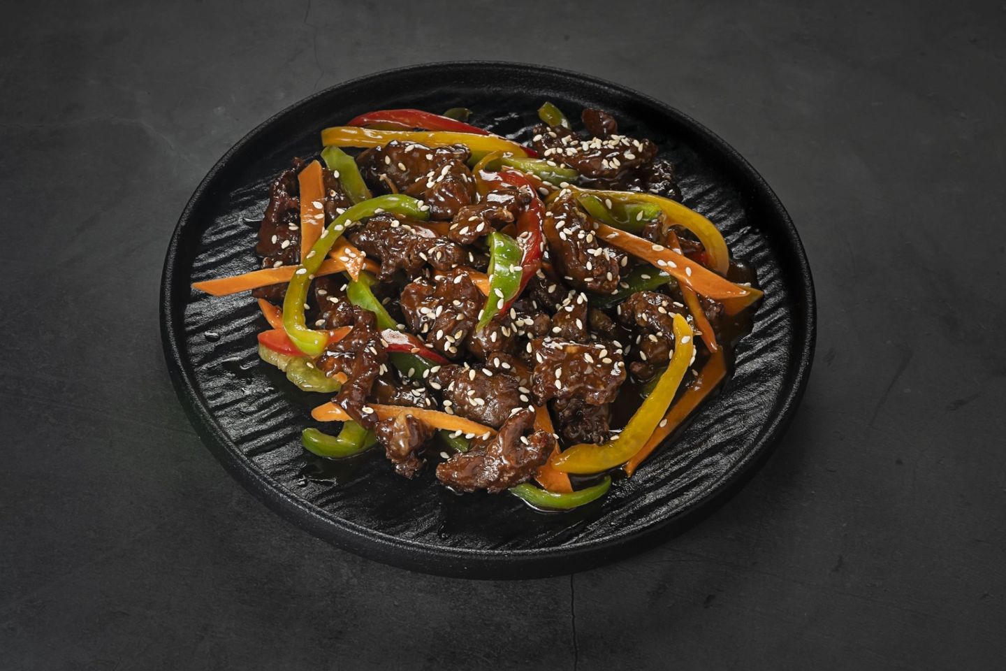 Beef With Teriyaki Sauce