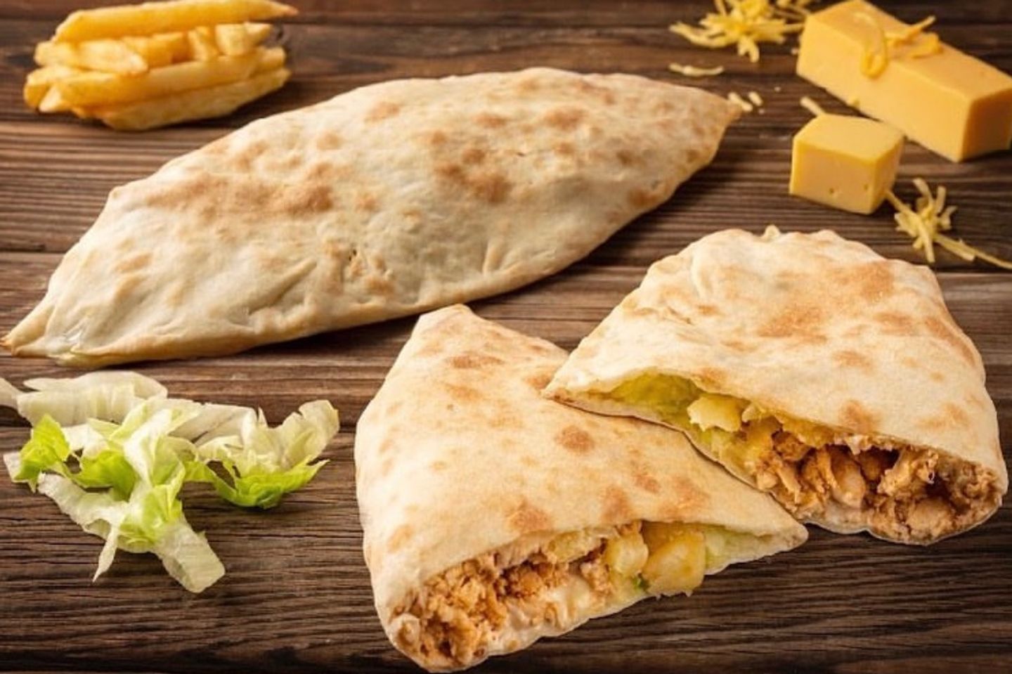 فطيرة مشكل دجاج عيش حالي