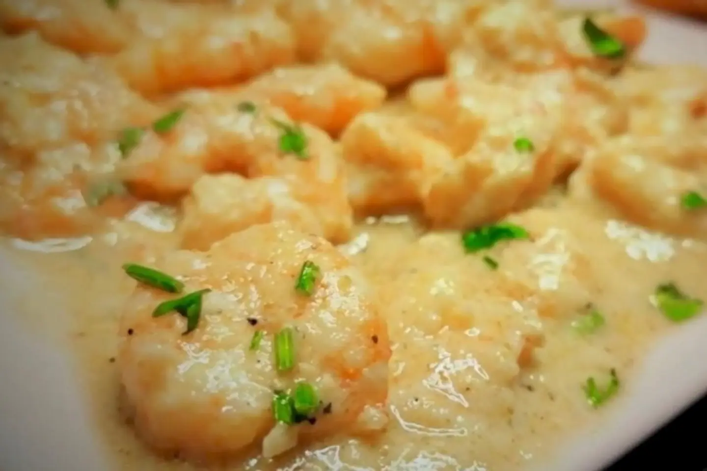 Shrimp With Tahina