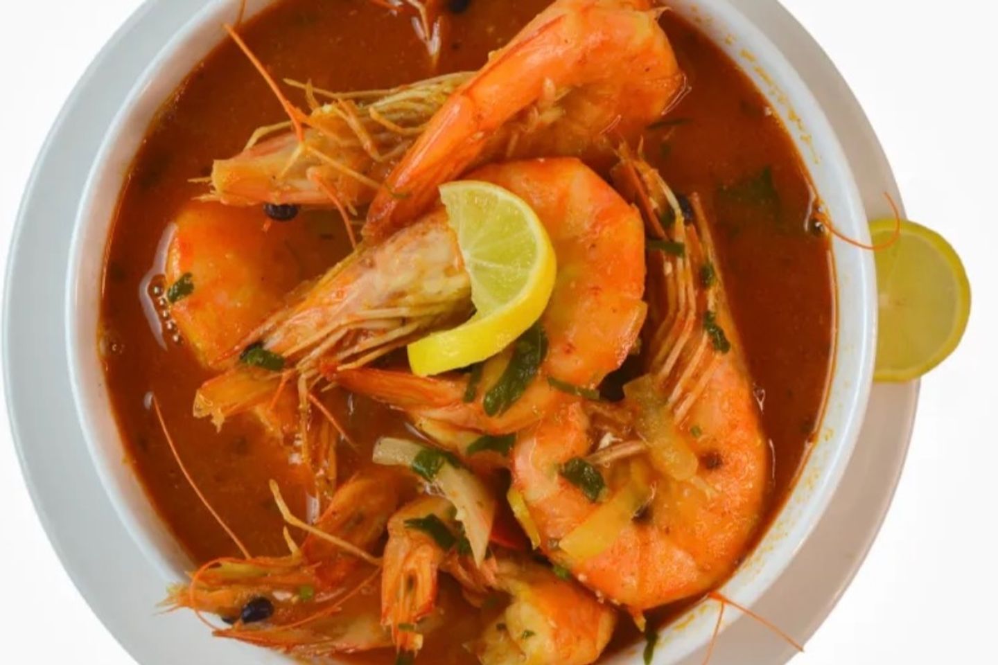 شوربة جمبري - صوص احمر