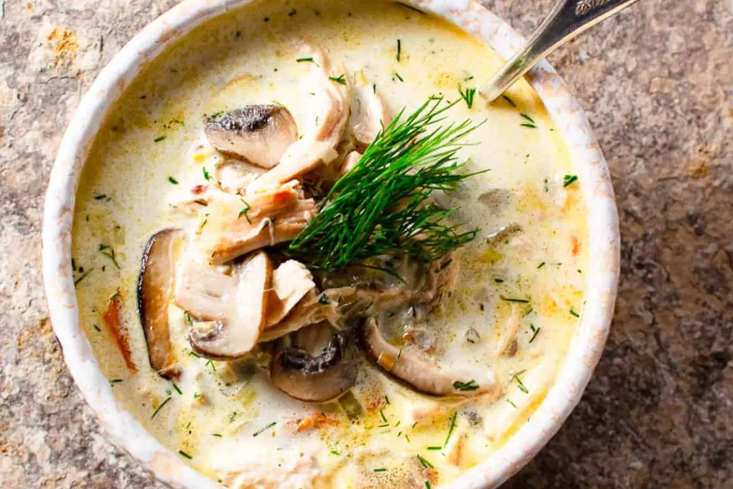 Cream Of Chicken & Mushroom Soup