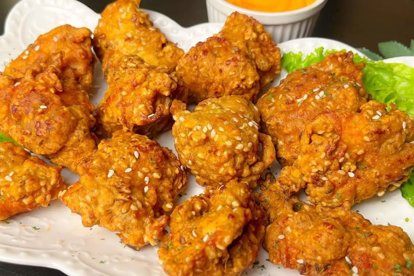 Fried Chicken With Cheese