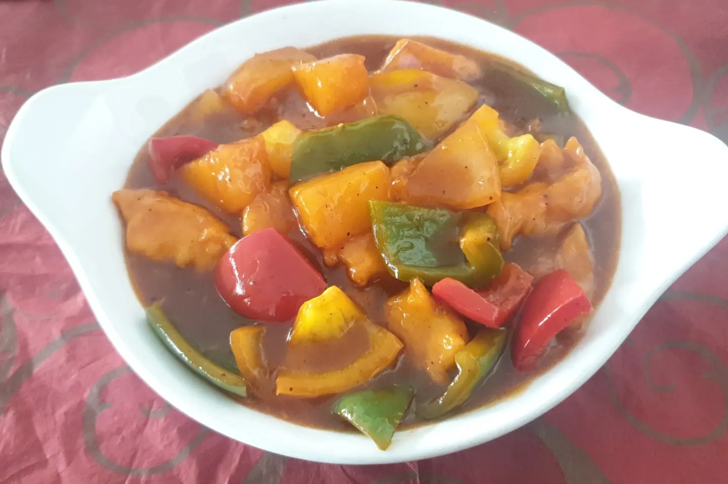 Chicken With Pineapple