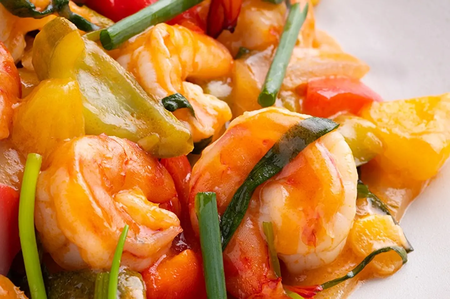 Sweet And Sour Prawns