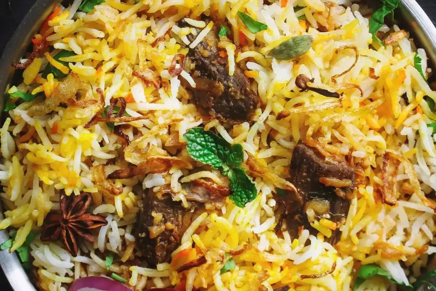 Boneless Mutton Biryani