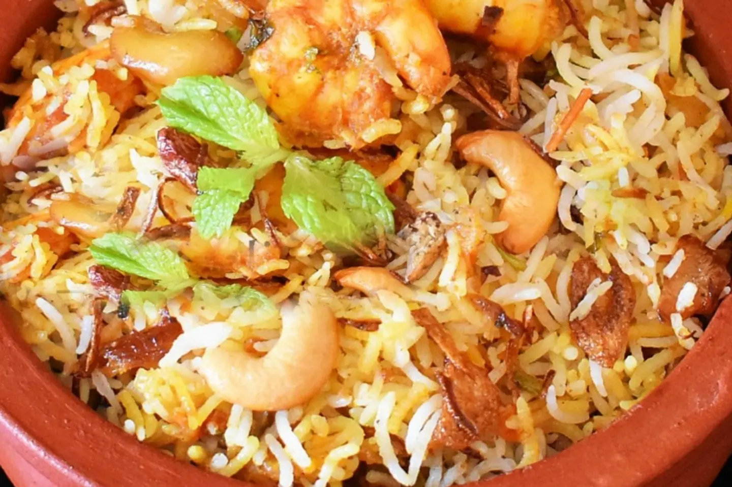 Shrimp Biryani