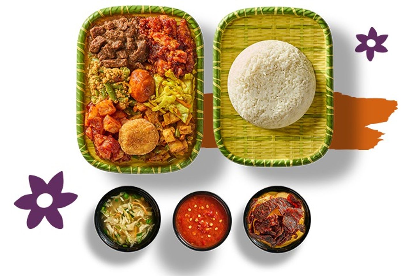 مشكل رز خارجي (مع لحم دندن)