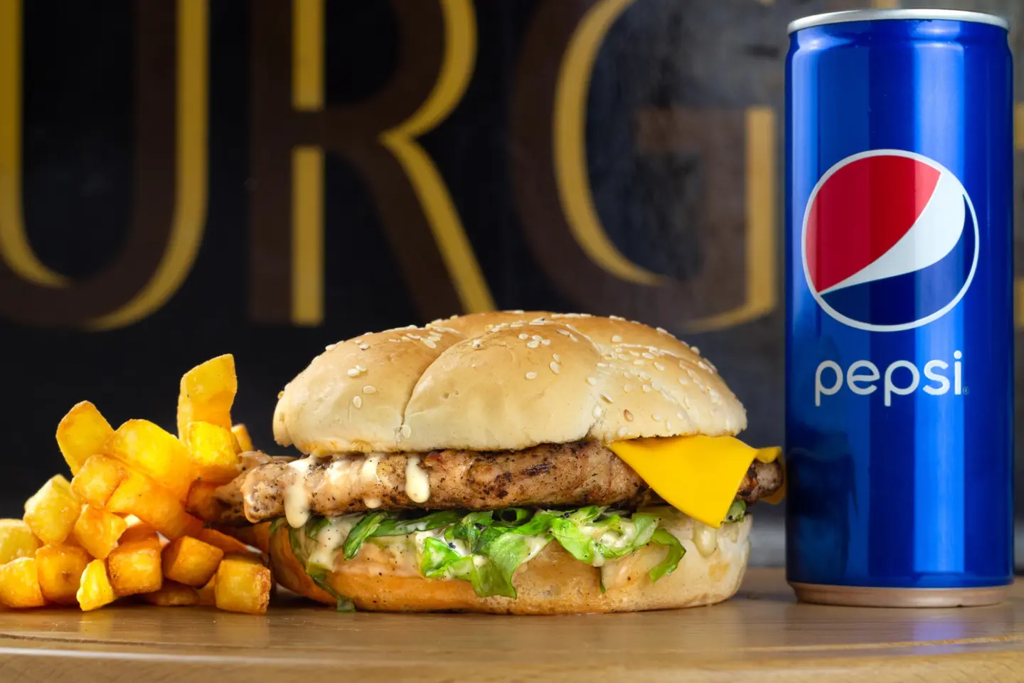 وجبة برجر دجاج سبيشل